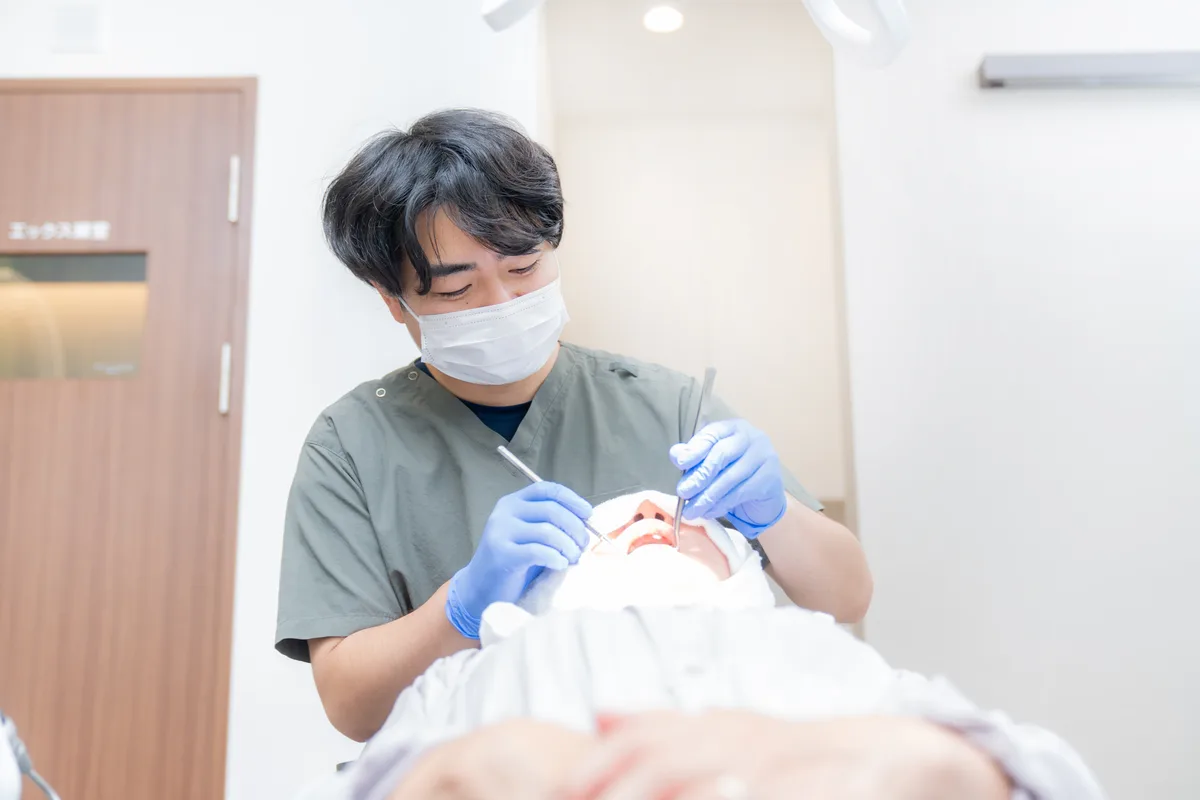 瑞江おとなこども歯科の診療の様子